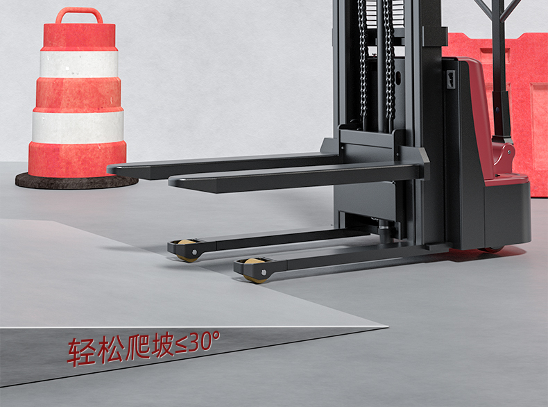 揚(yáng)子叉車(chē) 步行式全電動(dòng)堆高車(chē)QDA(圖22)