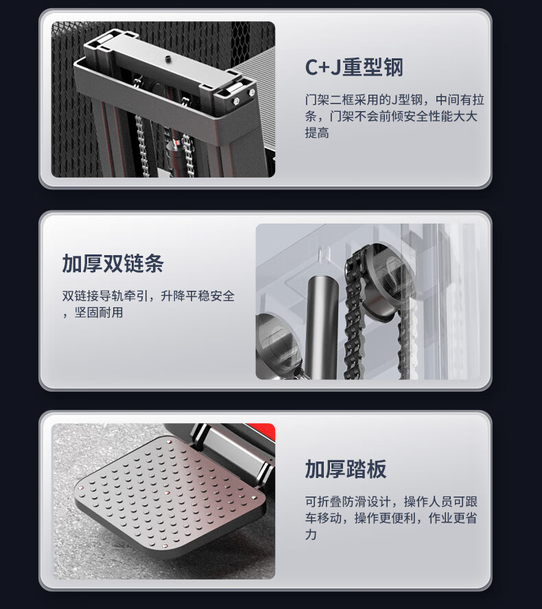 揚(yáng)子前移式站駕堆高車(chē)CQD-J(圖13)